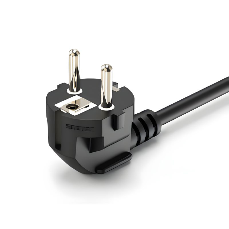 VDE/CE-godkendte europæisk 2-pin & 3-pin strømkabler