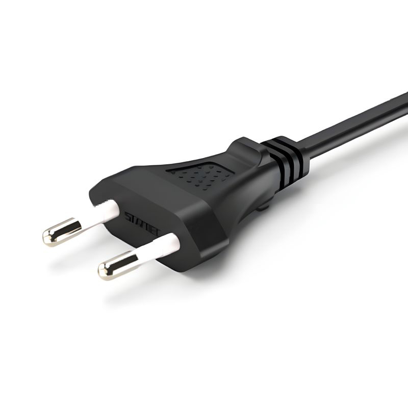 VDE/CE-godkendte europæisk 2-pin & 3-pin strømkabler